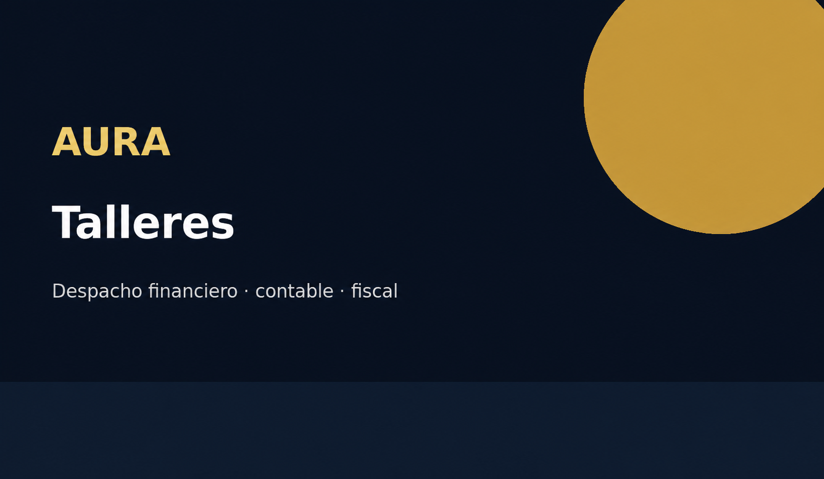 Talleres de contabilidad e impuestos